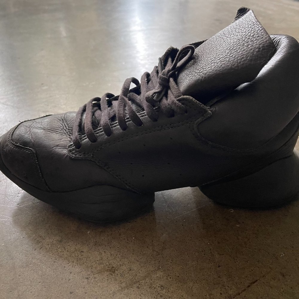 30% off - Rick Owens x Adidas Leather Sneakers